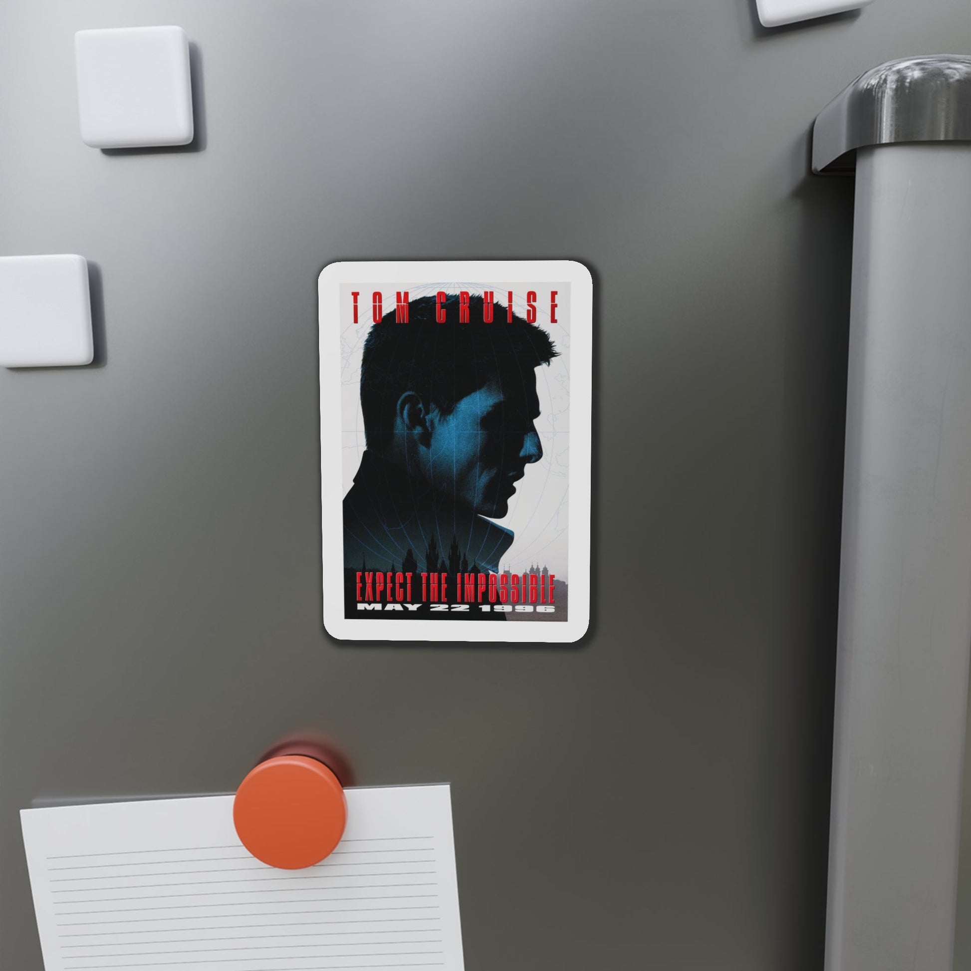 Mission Impossible 1996 Movie Poster Die-Cut Magnet-The Sticker Space