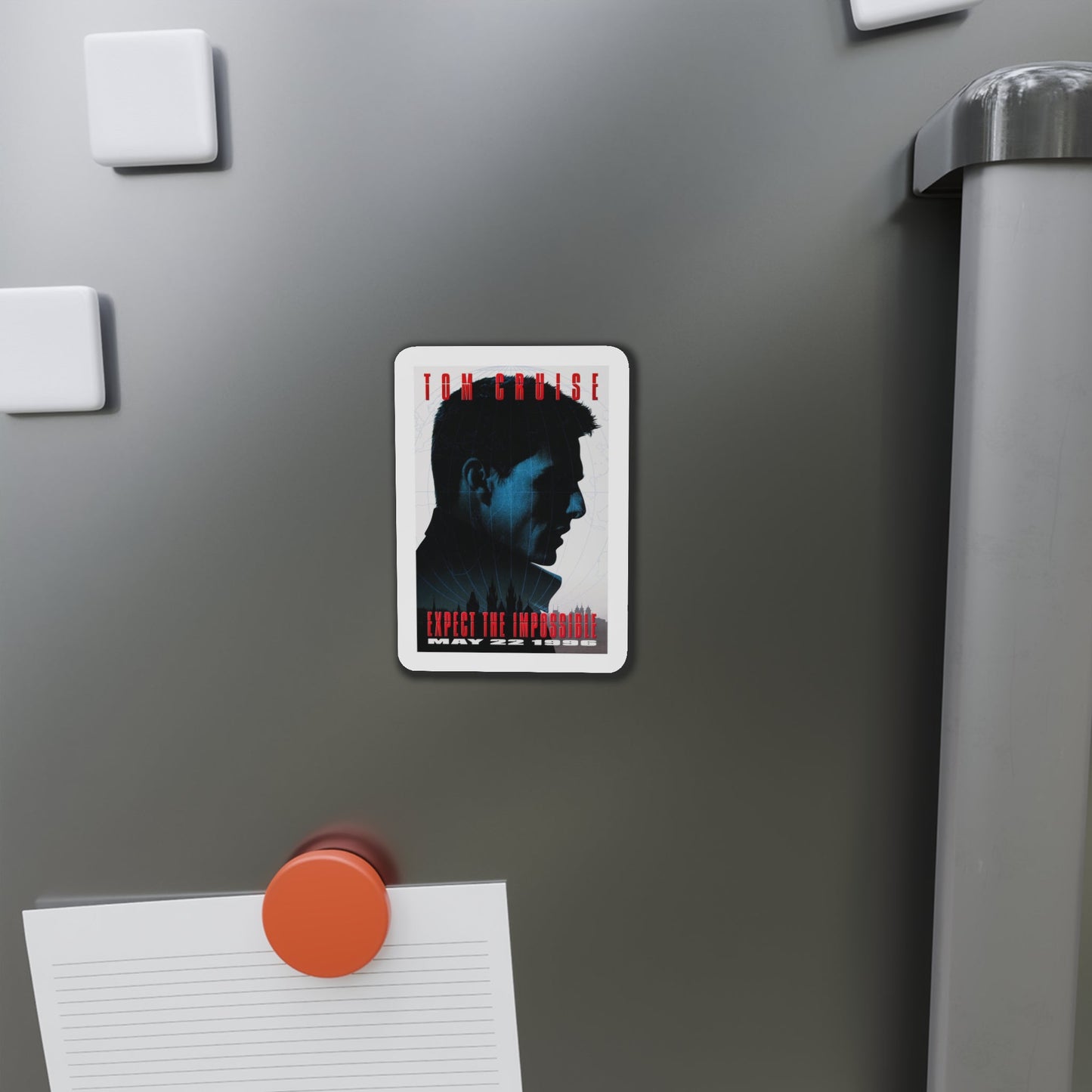 Mission Impossible 1996 Movie Poster Die-Cut Magnet-The Sticker Space