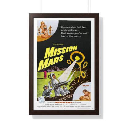 MISSION MARS 1968 - Framed Movie Poster-20" x 30"-The Sticker Space