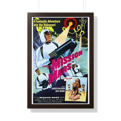 MISSION MARS (2) 1968 - Framed Movie Poster - The Sticker Space