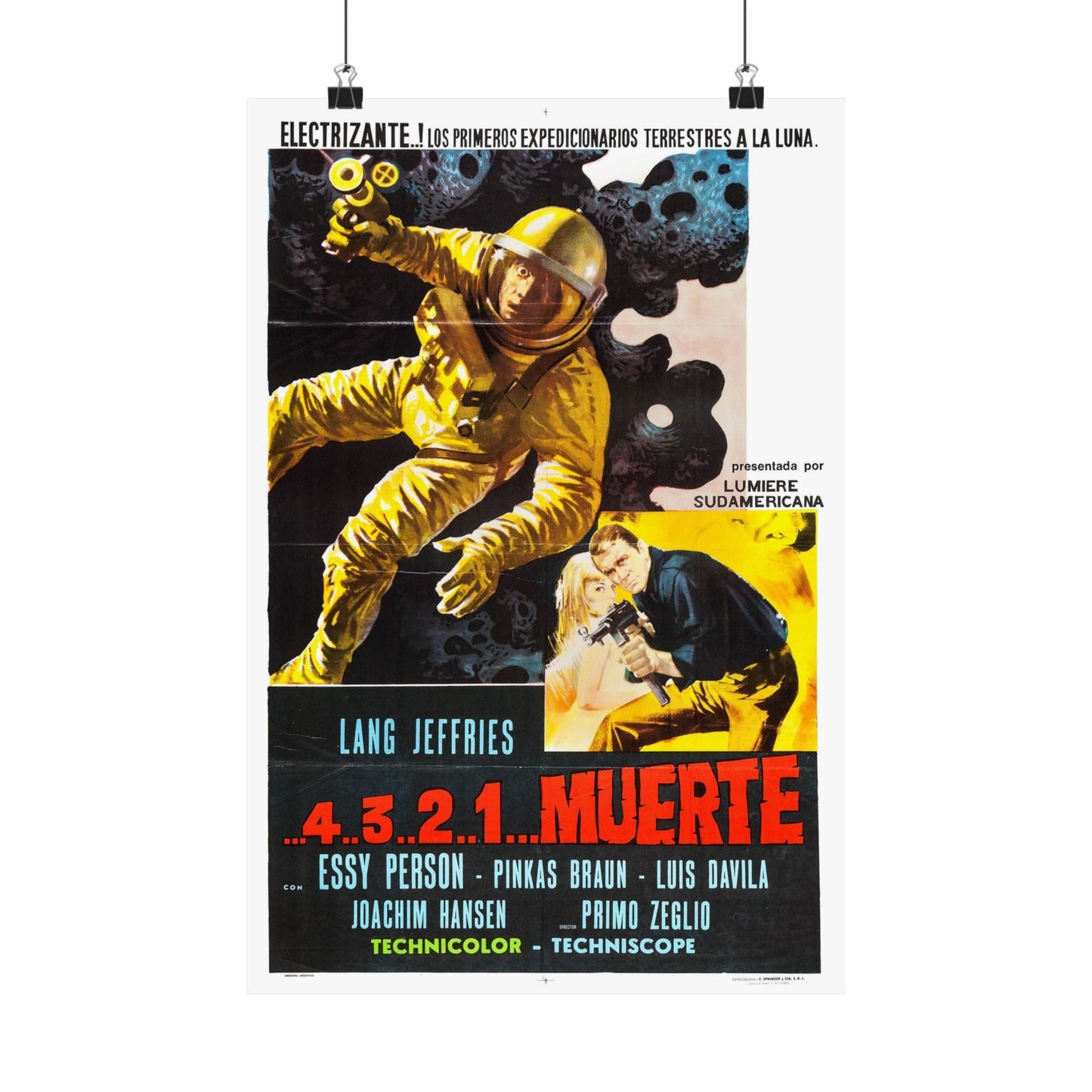 MISSION STARDUST 1967 - Paper Movie Poster-12″ x 18″-The Sticker Space