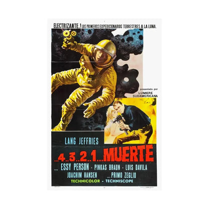 MISSION STARDUST 1967 - Paper Movie Poster - The Sticker Space