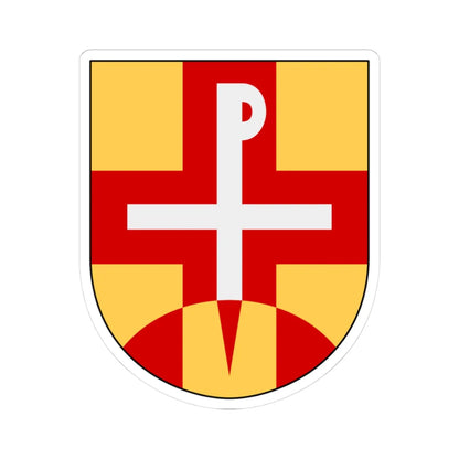 Missionprovinsen vapen (Sweden) (Coat of Arms) STICKER Vinyl Kiss-Cut Decal 3 Inch White - The Sticker Space