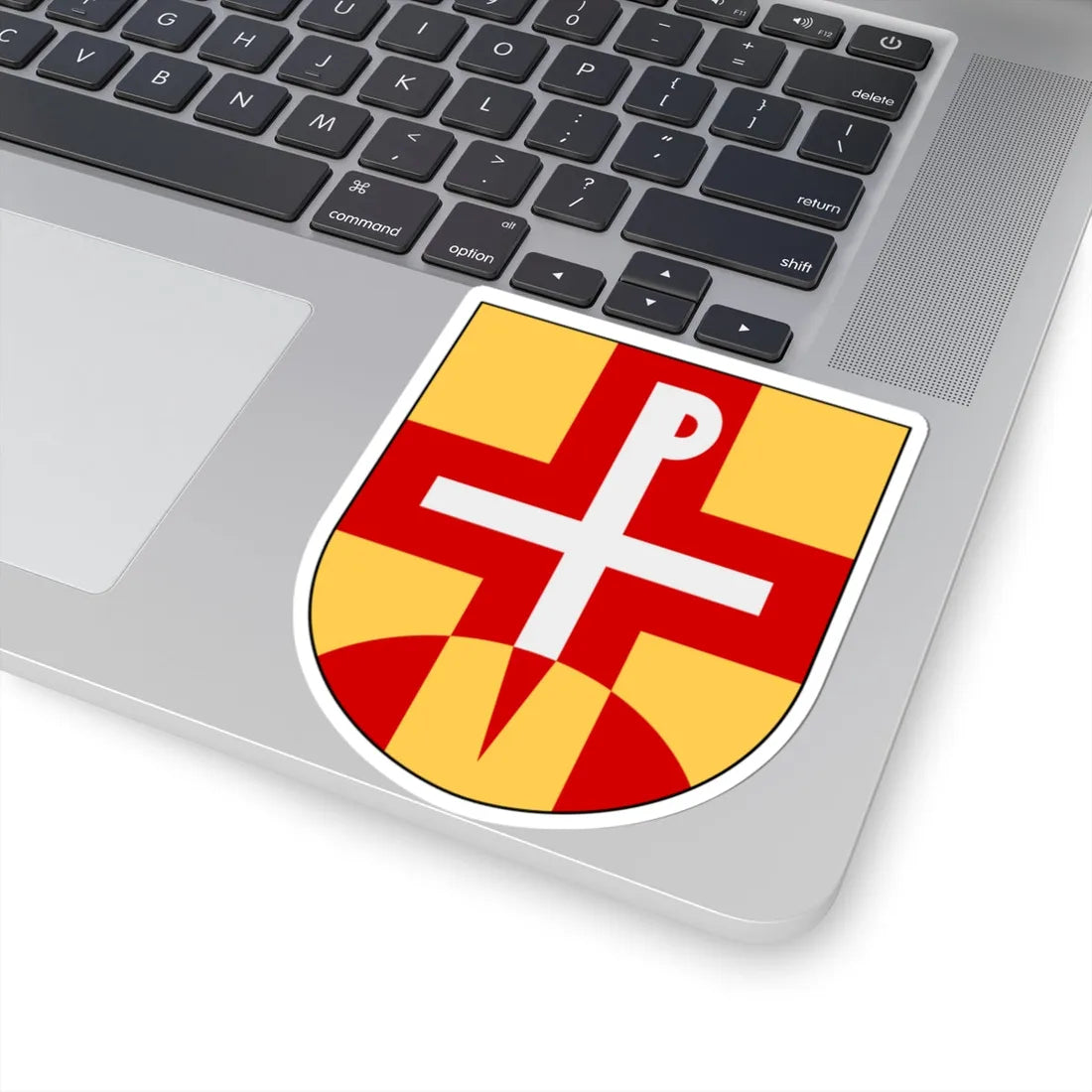 Missionprovinsen vapen (Sweden) (Coat of Arms) STICKER Vinyl Kiss-Cut Decal - The Sticker Space