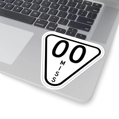 Mississippi 00 1948 (Mississippi) (Road Sign) STICKER Vinyl Kiss-Cut Decal - The Sticker Space