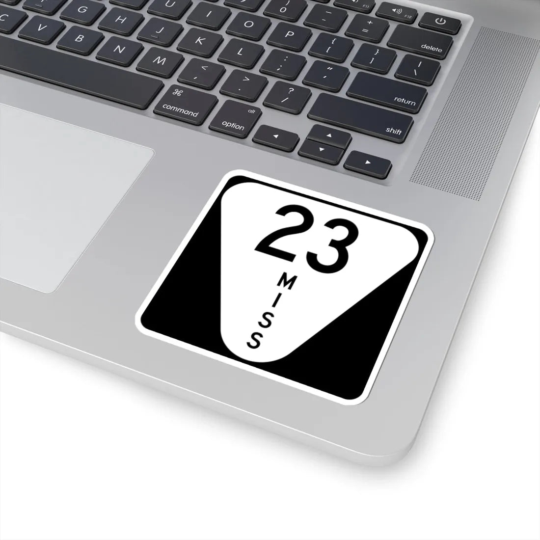 Mississippi 23 (Mississippi) (Road Sign) STICKER Vinyl Kiss-Cut Decal - The Sticker Space