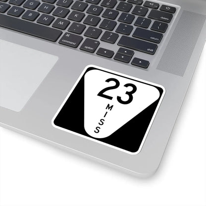 Mississippi 23 (Mississippi) (Road Sign) STICKER Vinyl Kiss-Cut Decal - The Sticker Space
