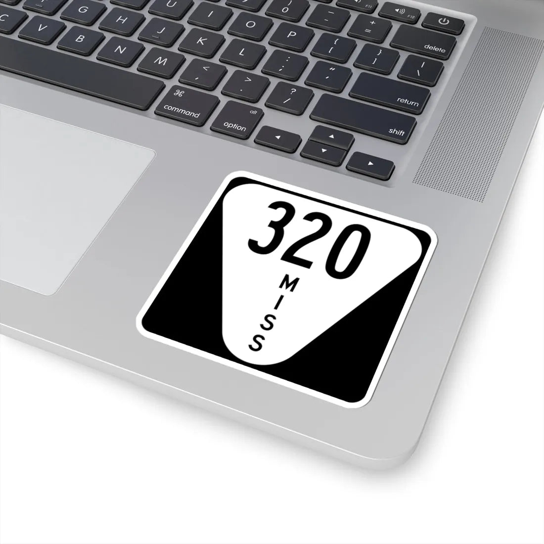 Mississippi 320 (Mississippi) (Road Sign) STICKER Vinyl Kiss-Cut Decal - The Sticker Space