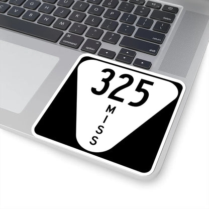 Mississippi 325 (Mississippi) (Road Sign) STICKER Vinyl Kiss-Cut Decal - The Sticker Space