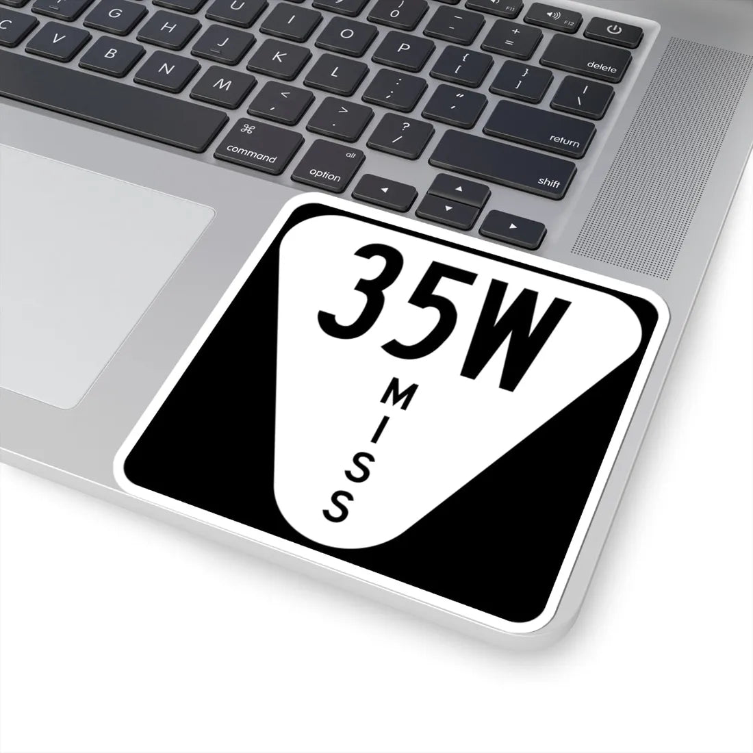 Mississippi 35W (Mississippi) (Road Sign) STICKER Vinyl Kiss-Cut Decal - The Sticker Space