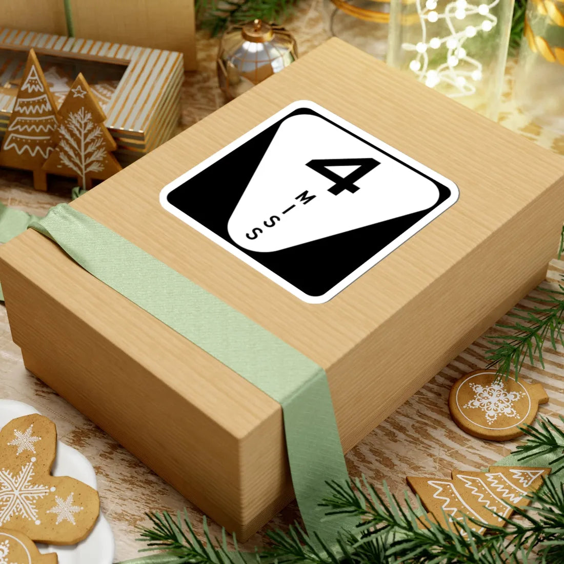 Mississippi 4 (Mississippi) (Road Sign) STICKER Vinyl Kiss-Cut Decal - The Sticker Space