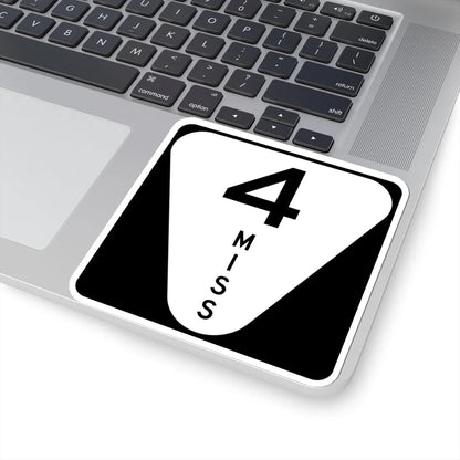 Mississippi 4 (Mississippi) (Road Sign) STICKER Vinyl Kiss-Cut Decal - The Sticker Space