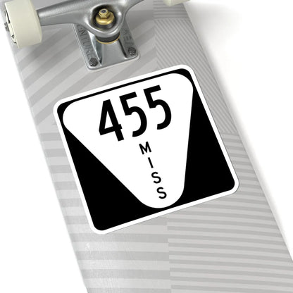 Mississippi 455 (Mississippi) (Road Sign) STICKER Vinyl Kiss-Cut Decal - The Sticker Space