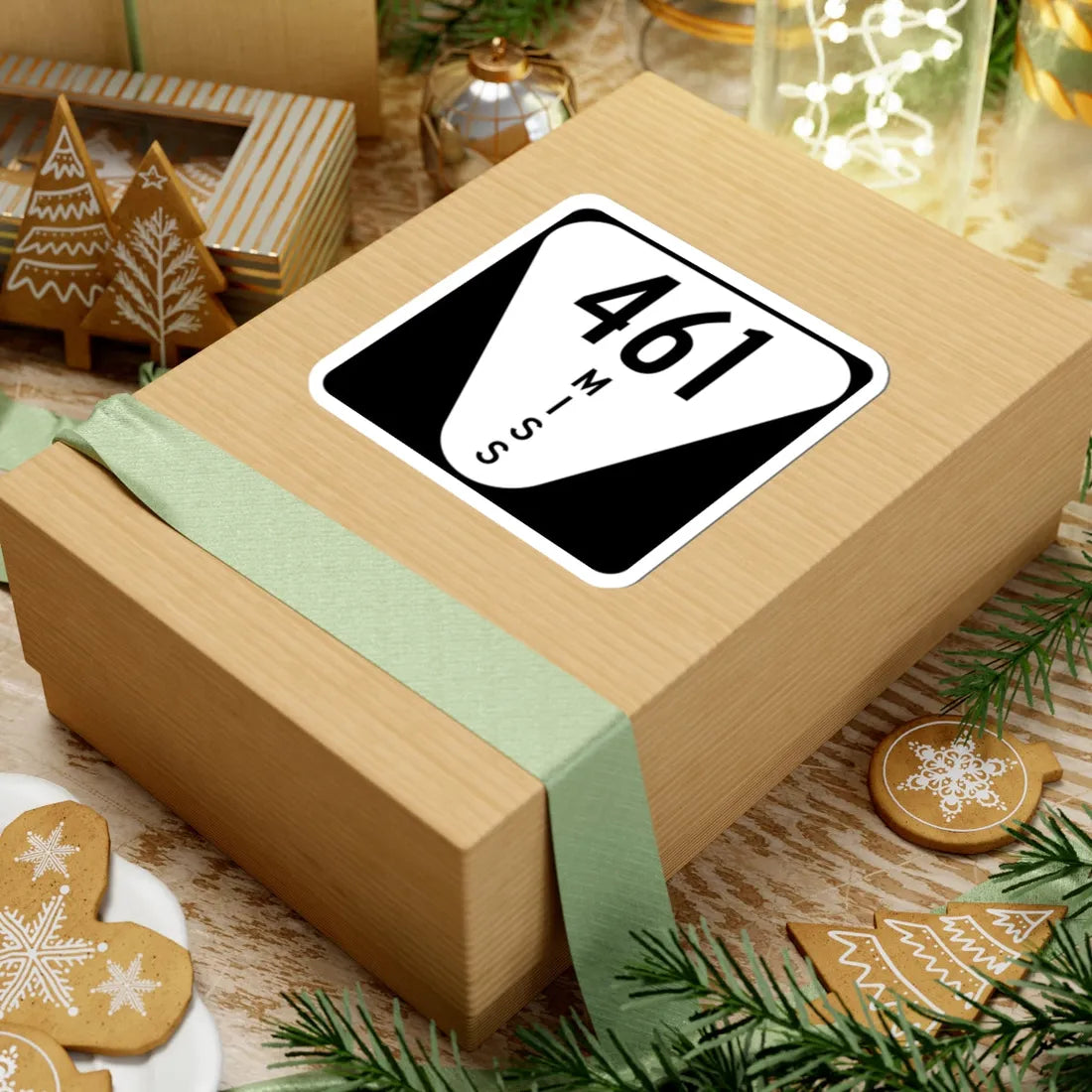 Mississippi 461 (Mississippi) (Road Sign) STICKER Vinyl Kiss-Cut Decal - The Sticker Space