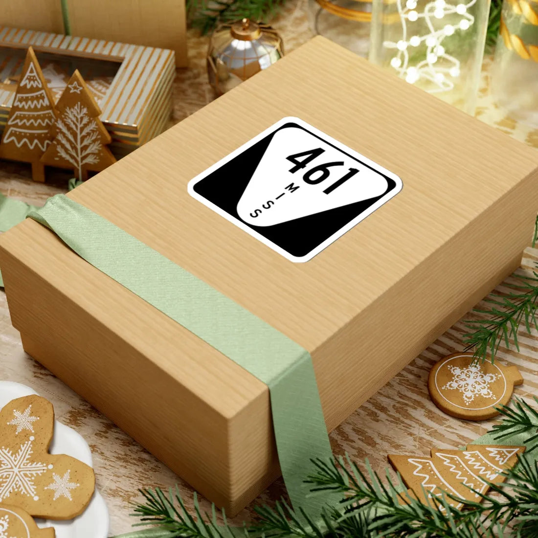 Mississippi 461 (Mississippi) (Road Sign) STICKER Vinyl Kiss-Cut Decal - The Sticker Space