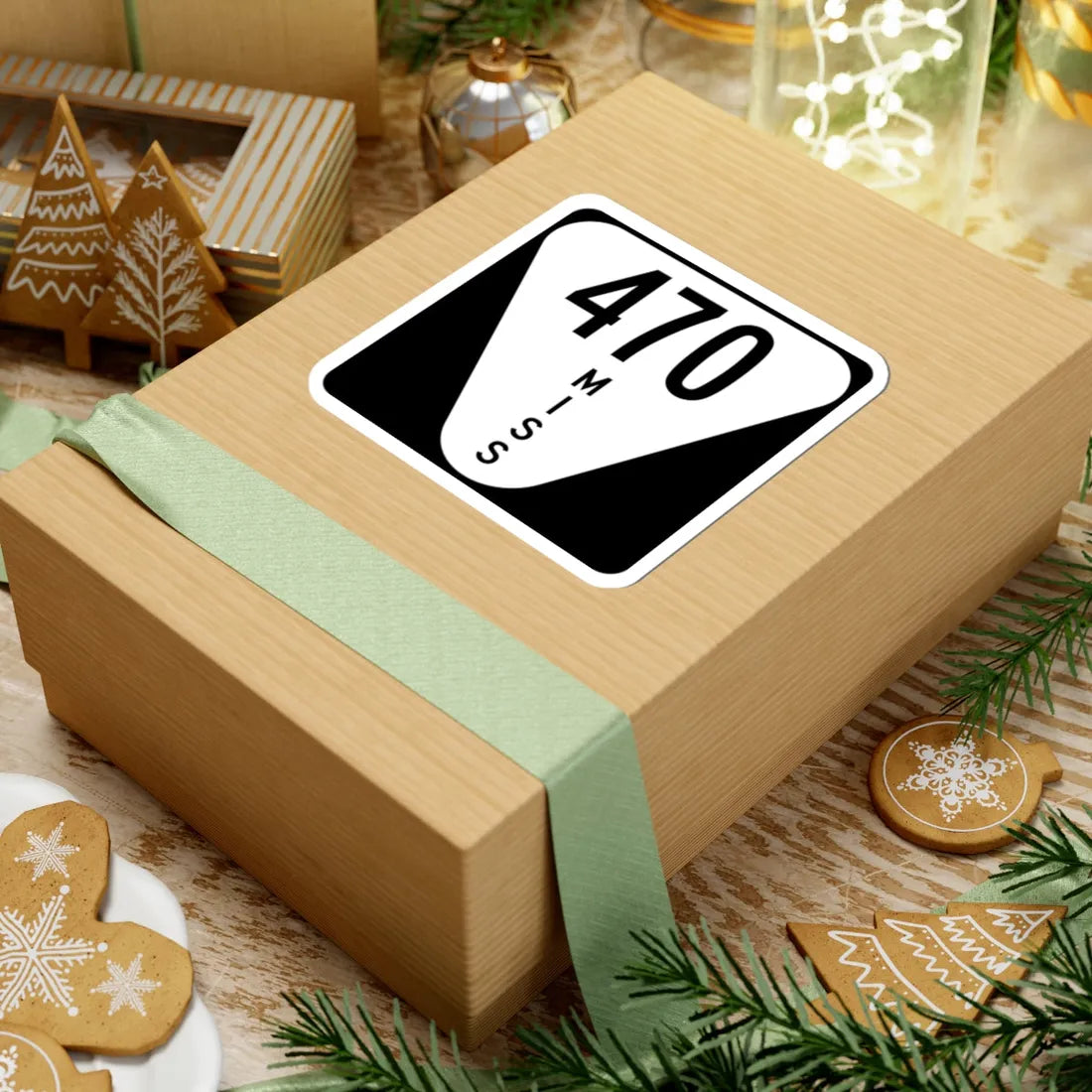 Mississippi 470 (Mississippi) (Road Sign) STICKER Vinyl Kiss-Cut Decal - The Sticker Space