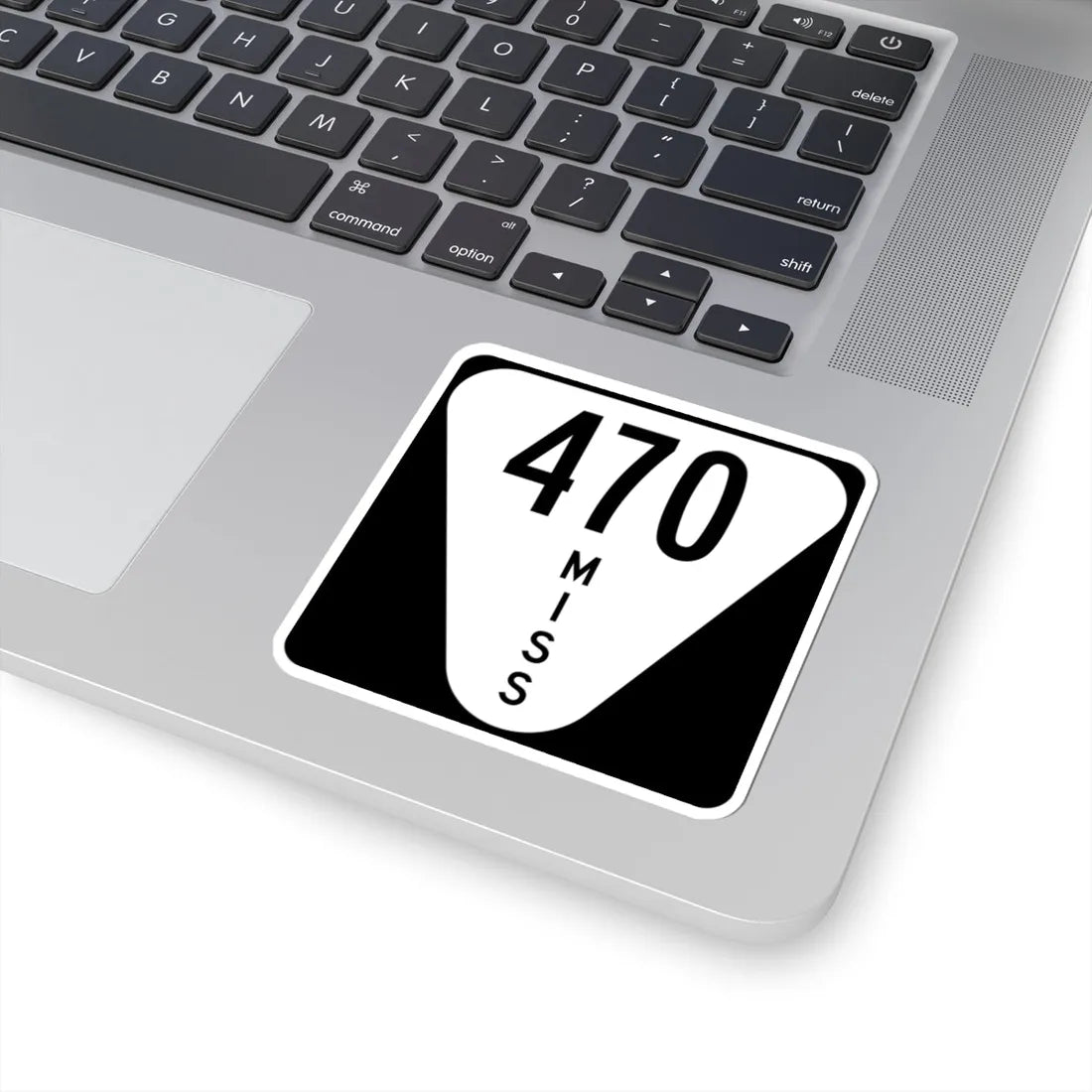Mississippi 470 (Mississippi) (Road Sign) STICKER Vinyl Kiss-Cut Decal - The Sticker Space
