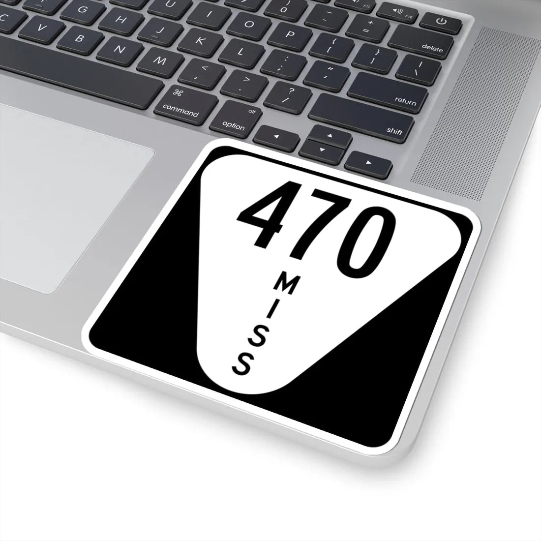Mississippi 470 (Mississippi) (Road Sign) STICKER Vinyl Kiss-Cut Decal - The Sticker Space