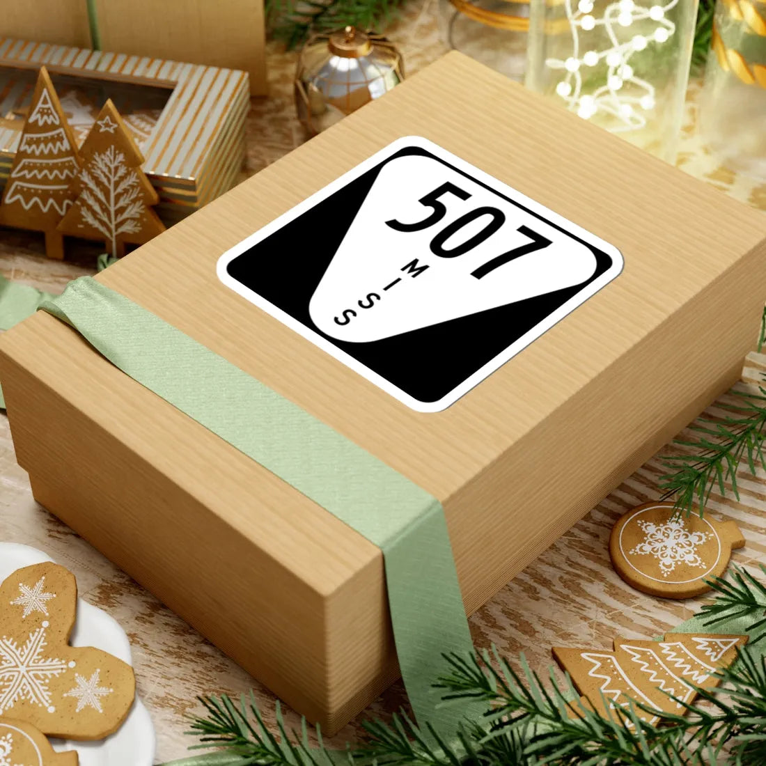 Mississippi 507 (Mississippi) (Road Sign) STICKER Vinyl Kiss-Cut Decal - The Sticker Space