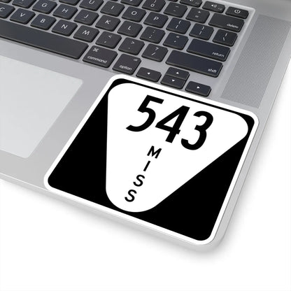 Mississippi 543 (Mississippi) (Road Sign) STICKER Vinyl Kiss-Cut Decal - The Sticker Space