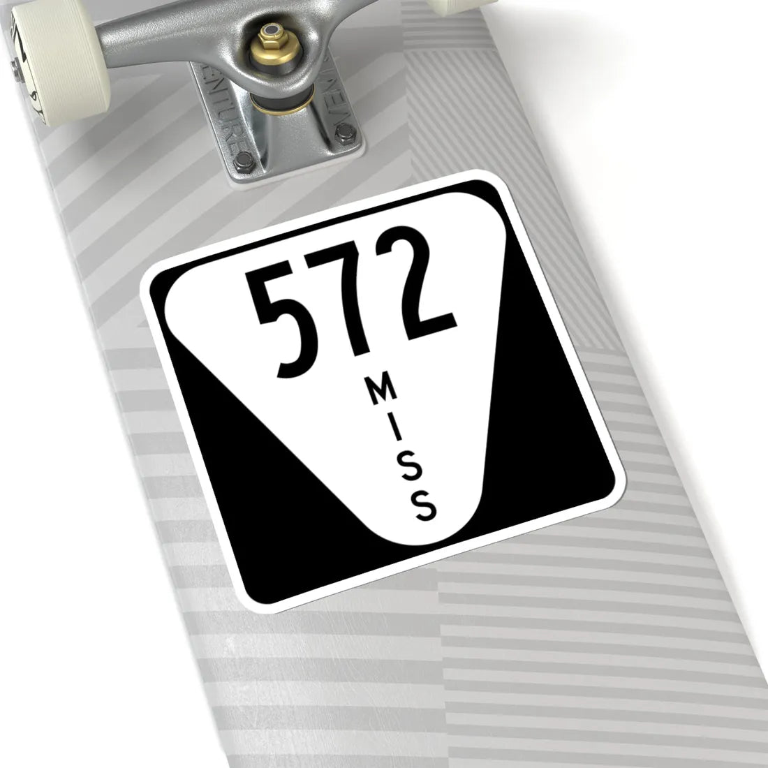 Mississippi 572 (Mississippi) (Road Sign) STICKER Vinyl Kiss-Cut Decal - The Sticker Space