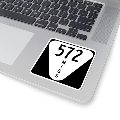 Mississippi 572 (Mississippi) (Road Sign) STICKER Vinyl Kiss-Cut Decal - The Sticker Space