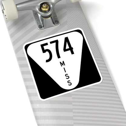Mississippi 574 (Mississippi) (Road Sign) STICKER Vinyl Kiss-Cut Decal - The Sticker Space