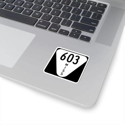 Mississippi 603 (Mississippi) (Road Sign) STICKER Vinyl Kiss-Cut Decal - The Sticker Space