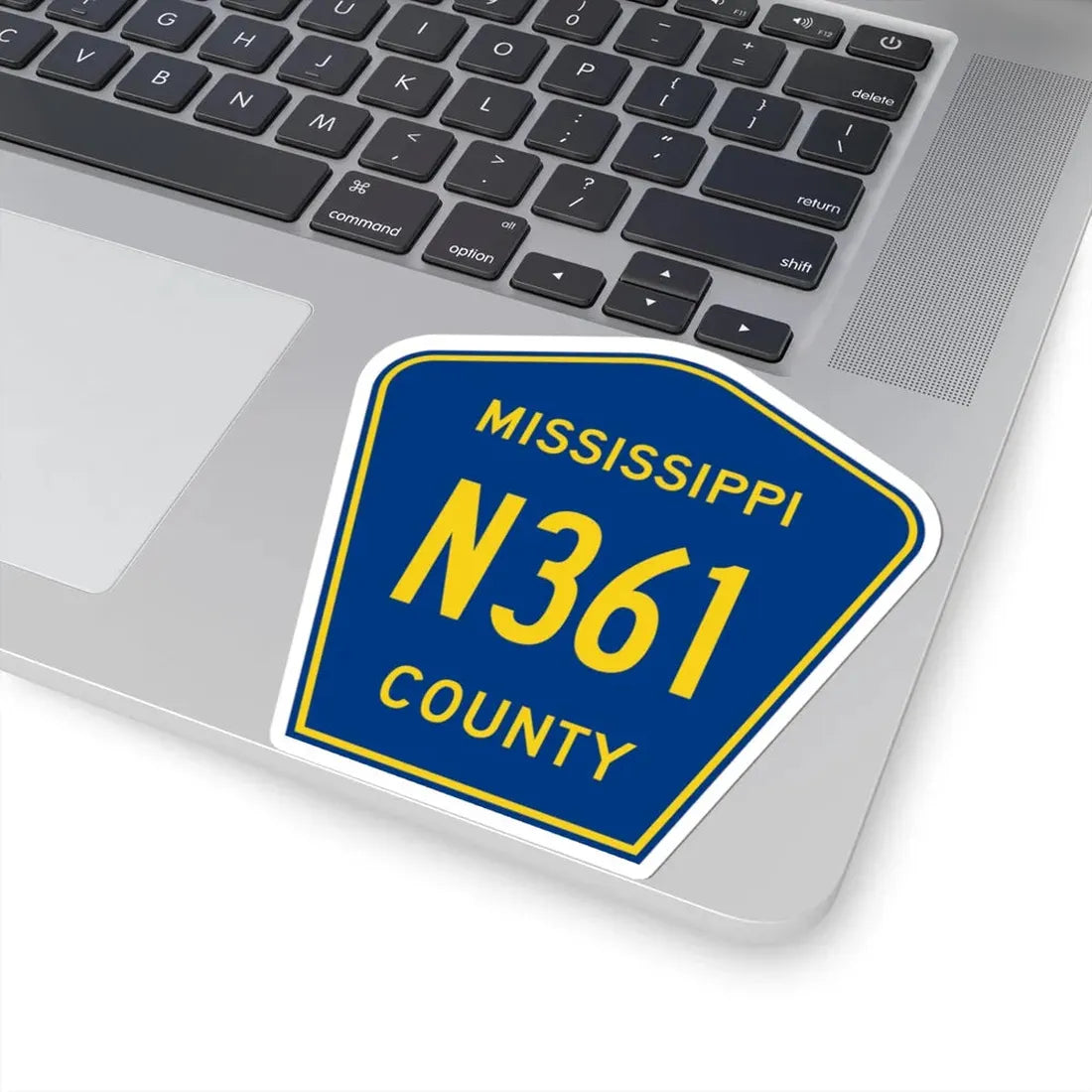 Mississippi County Route N361 AR (Arkansas) (Road Sign) STICKER Vinyl Kiss-Cut Decal - The Sticker Space