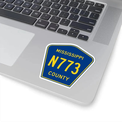 Mississippi County Route N773 AR (Arkansas) (Road Sign) STICKER Vinyl Kiss-Cut Decal - The Sticker Space