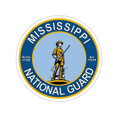 Mississippi National Guard STICKER Vinyl Die-Cut Decal-5 Inch-The Sticker Space