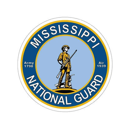 Mississippi National Guard STICKER Vinyl Die-Cut Decal - The Sticker Space