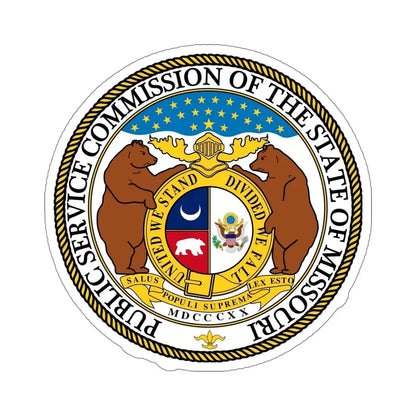 Missouri Public Service Commission STICKER Vinyl Die-Cut Decal - The Sticker Space