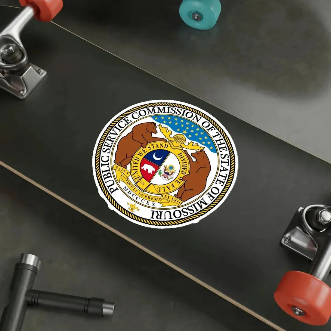 Missouri Public Service Commission STICKER Vinyl Die-Cut Decal - The Sticker Space