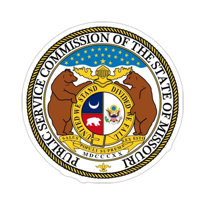 Missouri Public Service Commission STICKER Vinyl Die-Cut Decal - The Sticker Space