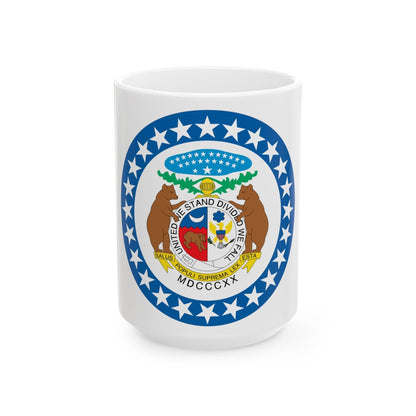 Missouri State Seal NARA - White Coffee Mug-15oz-The Sticker Space