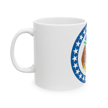 Missouri State Seal NARA - White Coffee Mug-The Sticker Space