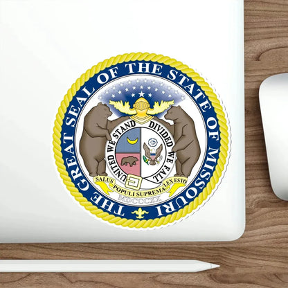 Missouri State Seal STICKER Vinyl Die-Cut Decal - The Sticker Space