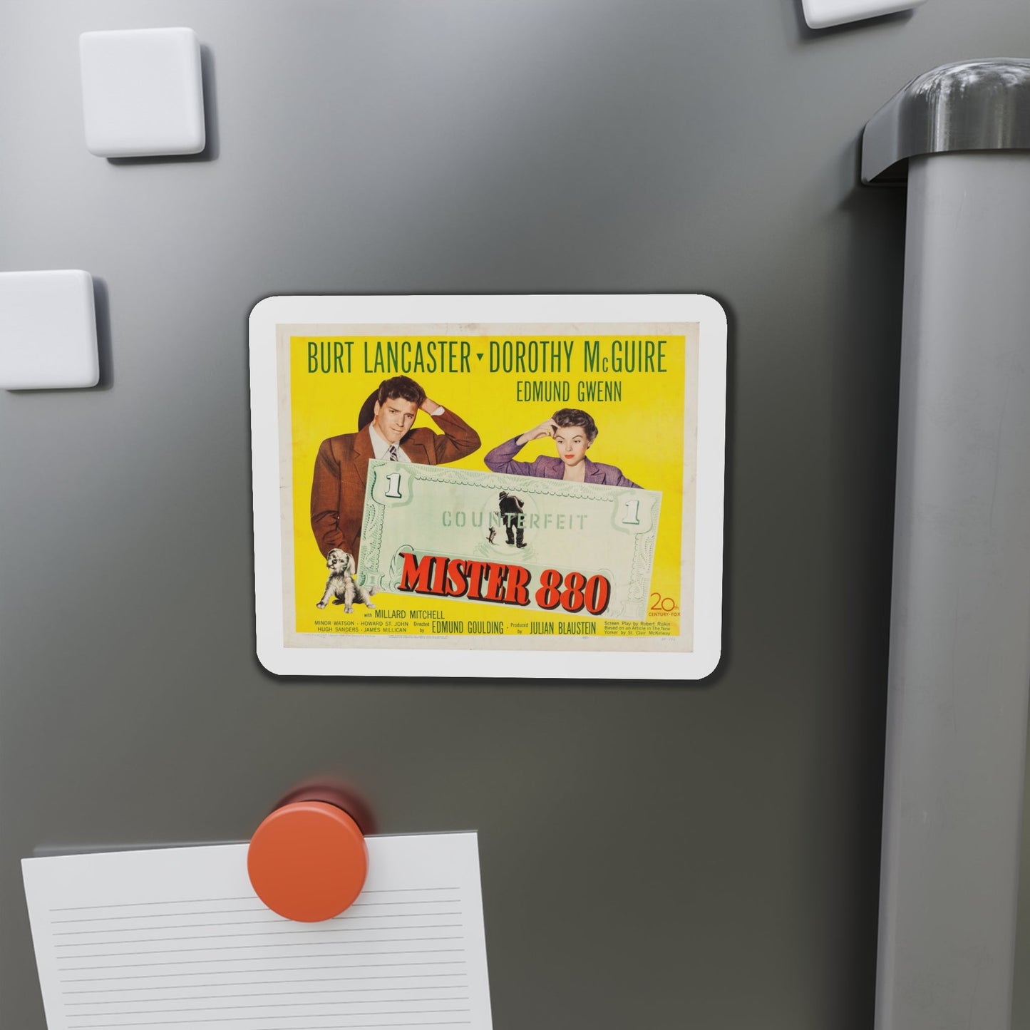 Mister 880 1950 v2 Movie Poster Die-Cut Magnet-The Sticker Space