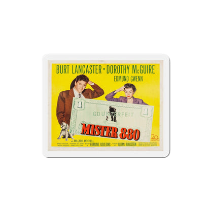 Mister 880 1950 v2 Movie Poster Die-Cut Magnet-4 Inch-The Sticker Space