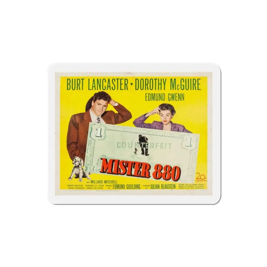 Mister 880 1950 v2 Movie Poster Refrigerator Magnet 2 Inch - The Sticker Space