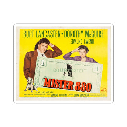 Mister 880 1950 v2 Movie Poster STICKER Vinyl Die-Cut Decal-2 Inch-The Sticker Space