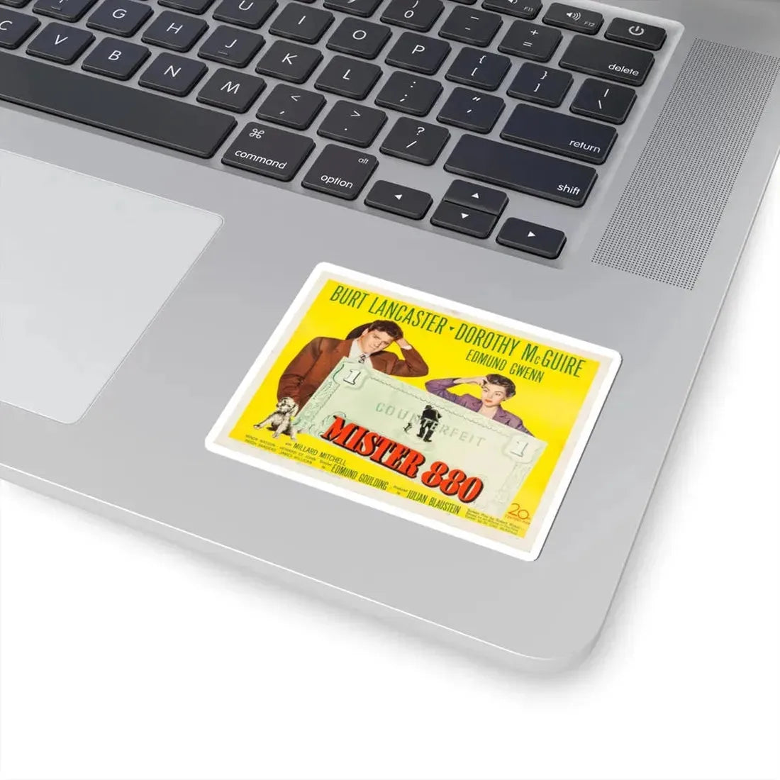 Mister 880 1950 v2 Movie Poster - STICKER Vinyl Kiss-Cut Decal - The Sticker Space