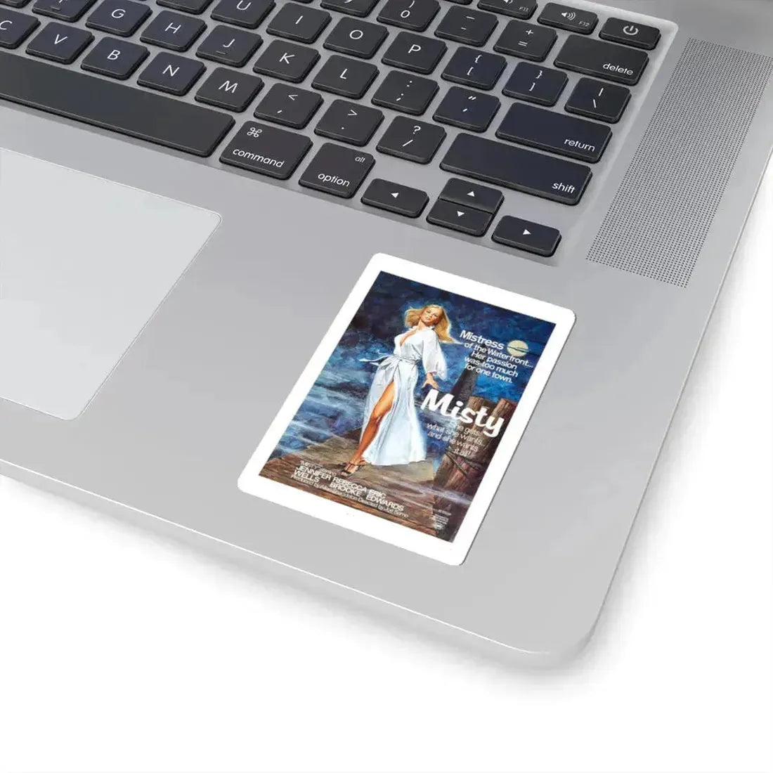 MISTY 1976 Movie Poster - STICKER Vinyl Kiss-Cut Decal - The Sticker Space