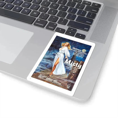 Misty 1976 Movie Poster - STICKER Vinyl Kiss-Cut Decal - The Sticker Space