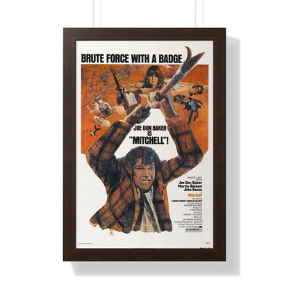 MITCHELL 1975 - Framed Movie Poster-16″ x 24″-The Sticker Space