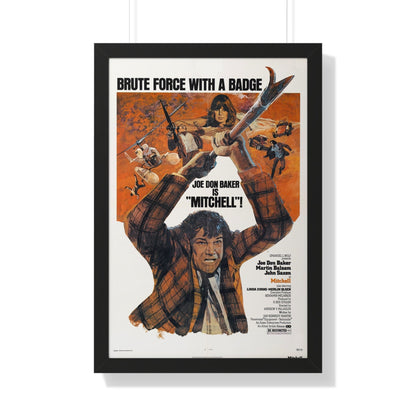 MITCHELL 1975 - Framed Movie Poster-20" x 30"-The Sticker Space