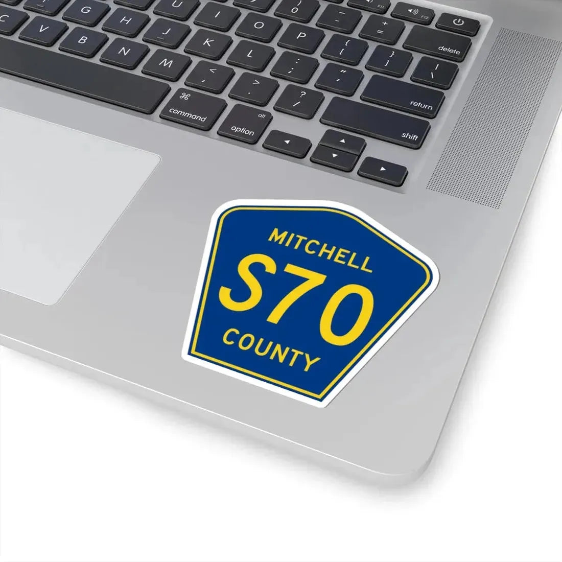 Mitchell County Route S70 IA (Iowa) (Road Sign) STICKER Vinyl Kiss-Cut Decal - The Sticker Space