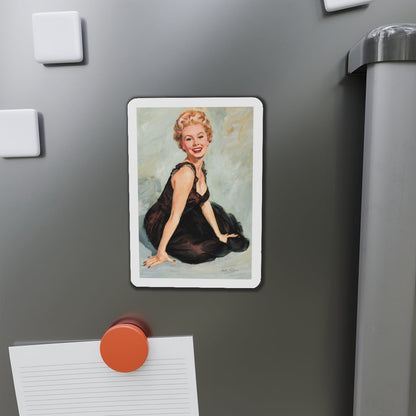 Mitzi Gaynor Portrait (1960s) (Magazine Illustration) Refrigerator Magnet-The Sticker Space