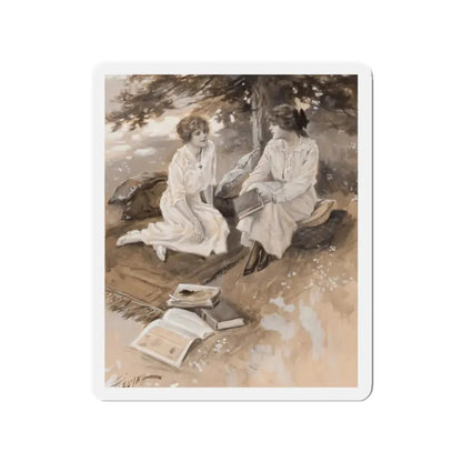 Mixing Bowl, The Youth's Companion magazine illustration, 1914 (Magazine Illustration) Refrigerator Magnet - The Sticker Space